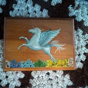 Unicorn Painting on Wood